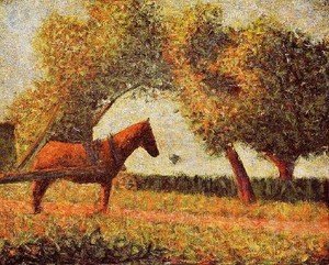 Georges Seurat - Horse