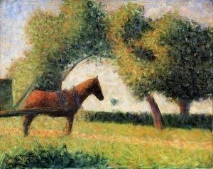 Georges Seurat - Horse And Cart