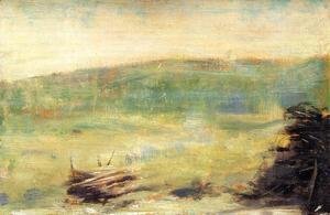 Georges Seurat - Landscape At Saint Ouen