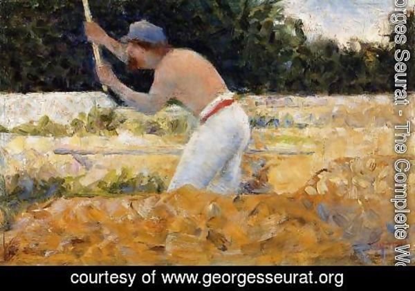 Georges Seurat - The Stone Breaker 4