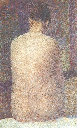 Georges Seurat - Model from Behind